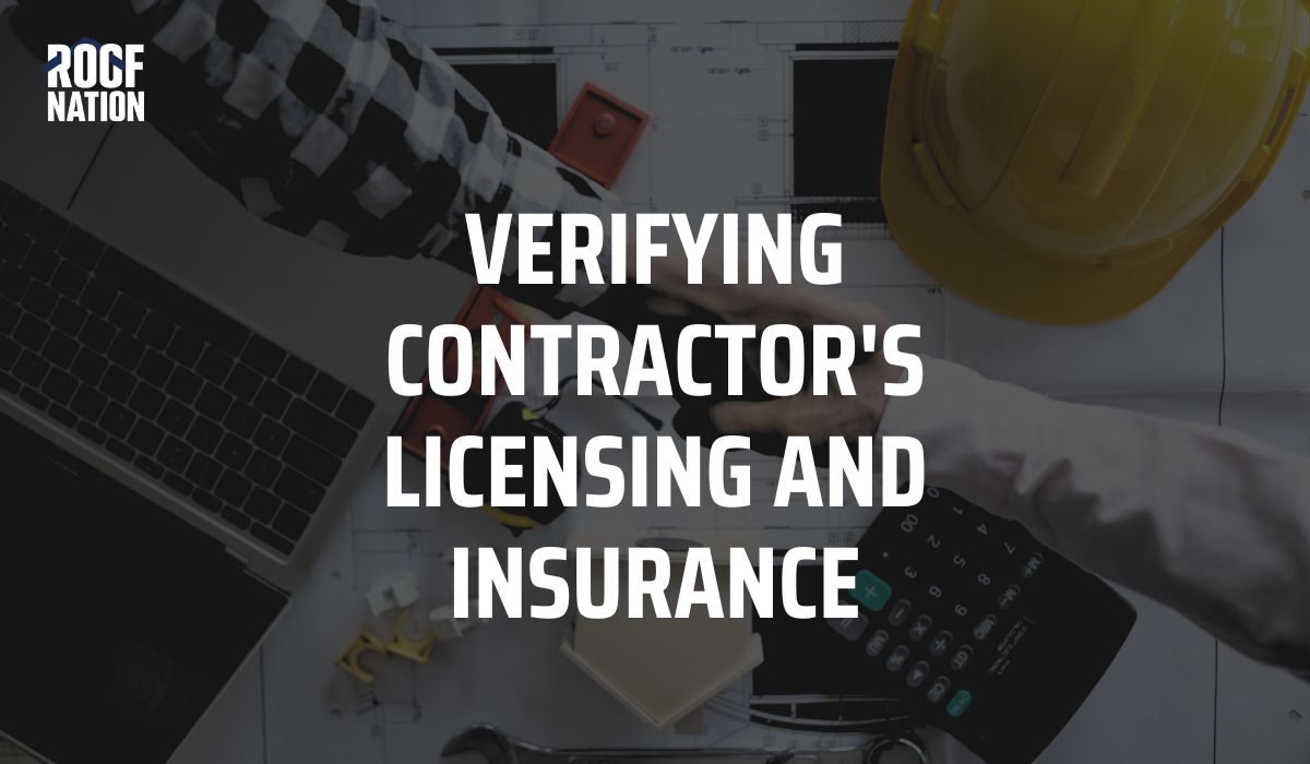 Verifying Contractor's Licensing And Insurance